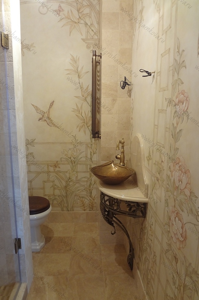 ванная дизайн интерьера